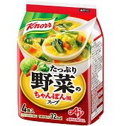 クノール® たっぷり野菜のちゃんぽん風スープ